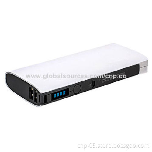 New Design Power Bank with 15,000mAh Capacity, 5V/1 and 2.1A (3A Maximum)